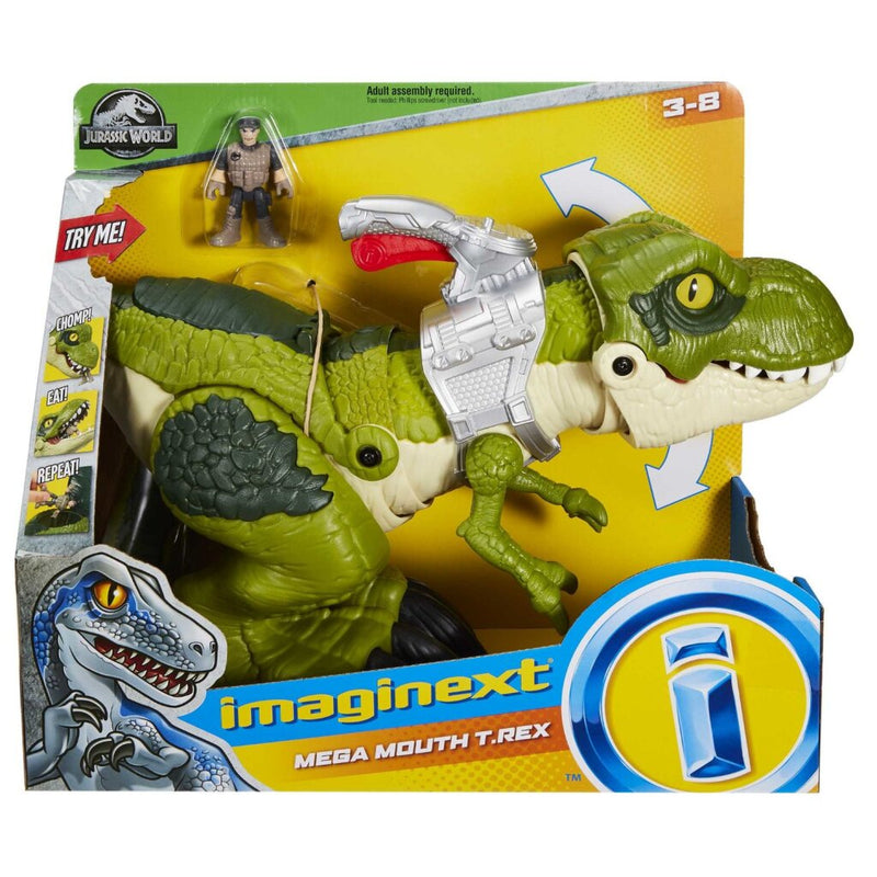 Fisher Price Imagext Jurassic World Megamouth T-Rex