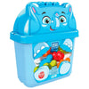 Mattel mega bloks animal buckets fisher price assorti | 4 stuks