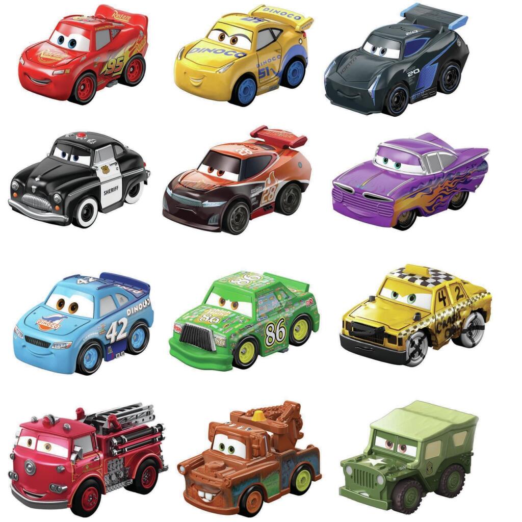 Auto Disney Mini Racers assortite | 6 pezzi