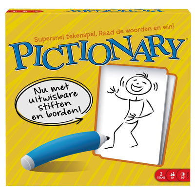 Gioco da tavolo Mattel pictionary olandese