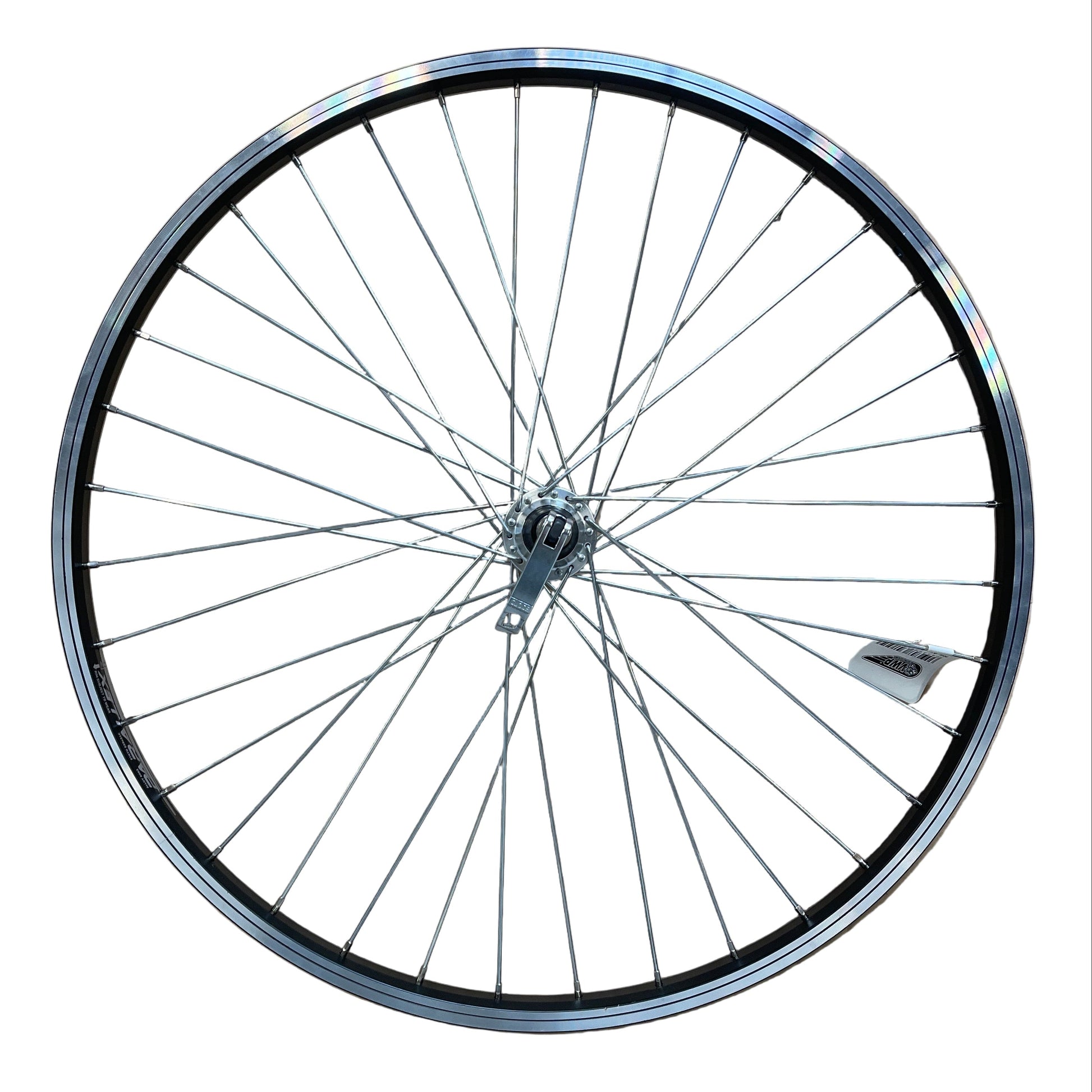 Roland achterwiel 26 21-559 alu. parallex zwart cassette qr spaak 13