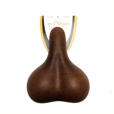 Selle Comfort Saddle City Brown, sin honda (paquete colgante).