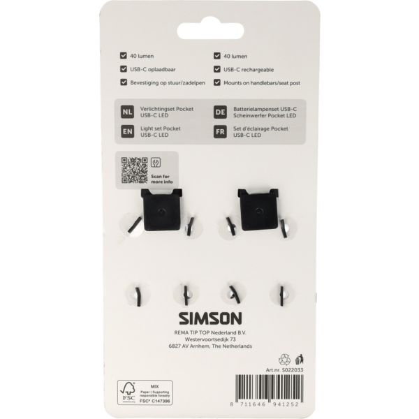 Set illuminazione Simson Aurora Pocket