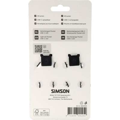 Set illuminazione Simson Aurora Pocket