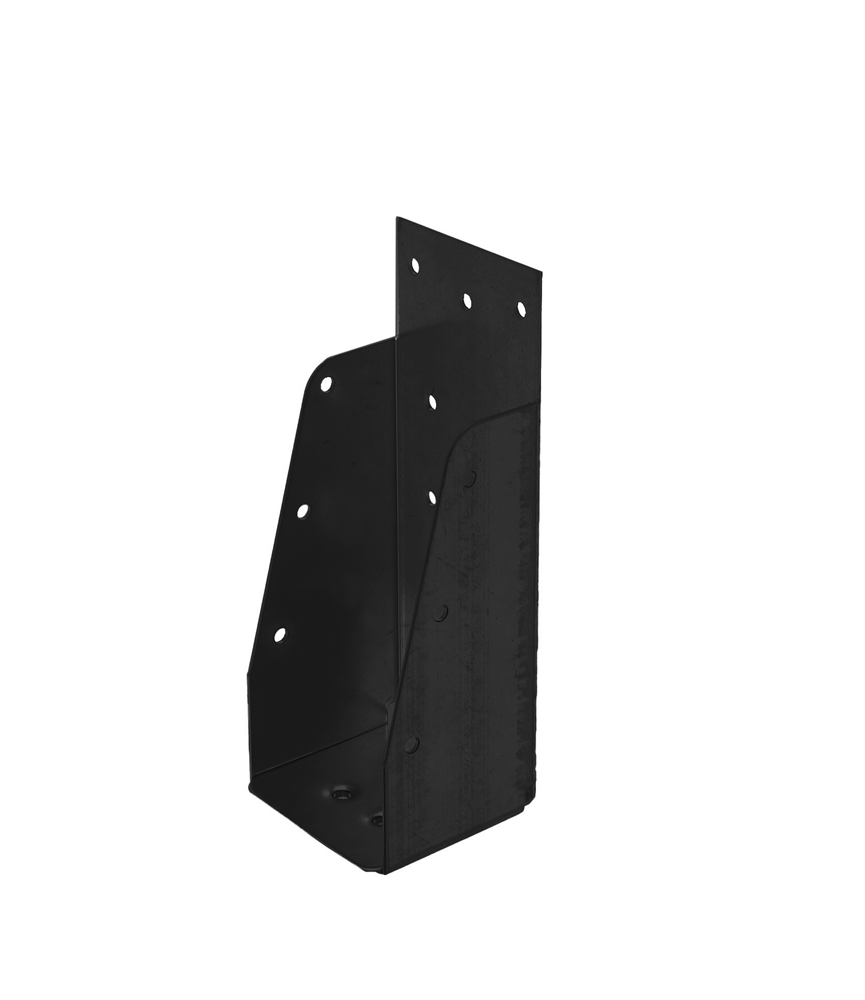 Supporto trave Gb gb s-zl 46x96 spessore 1,5 mm etichetta epossidica nera | 10 pezzi - gb095112