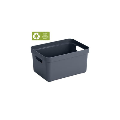 Sunware sigma home opbergbox 13l blauwgrijs