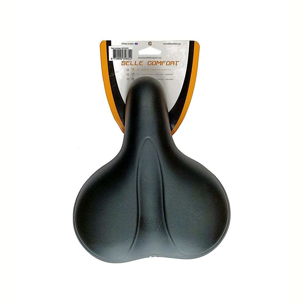 SELLE SELLA COMFOFT SELLA SELLA MEPILE MEPILE MEDIA NERO, SENZA UNA SLING