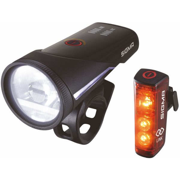 Juego de iluminación Sigma Aura 100 USB Faro + Link Blaze Taillight