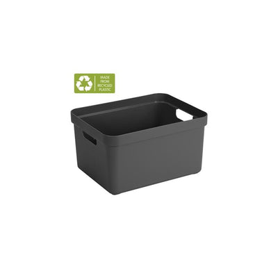 Sunware sigma caja de almacenamiento para el hogar 32l antracita