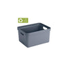 Scatola portaoggetti Sunware sigma home 32l blu-grigio