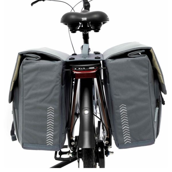 Newlooxs Nuovo doppia borsa Tulum Mik 32L RPET nero