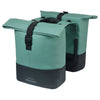 Basil borsa doppia bici cove mik 28-32l 14 x 29 x 36 cm - verde nero