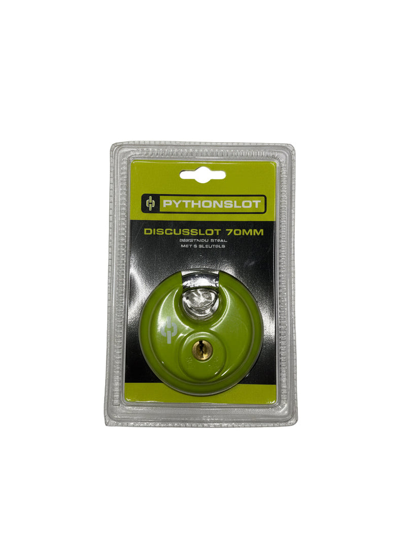 Blocca disco Buzaglo Python Lock 70 mm. verde