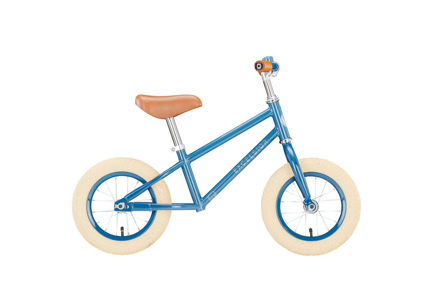 Excelsior Balance Bike Runner Retro Runner (#1) Excels. Retrò 12 grigio blu