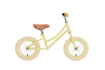 Excelsior balance bike Retro Runner (#1) Runner Excels. Retro 12 Light Yellow