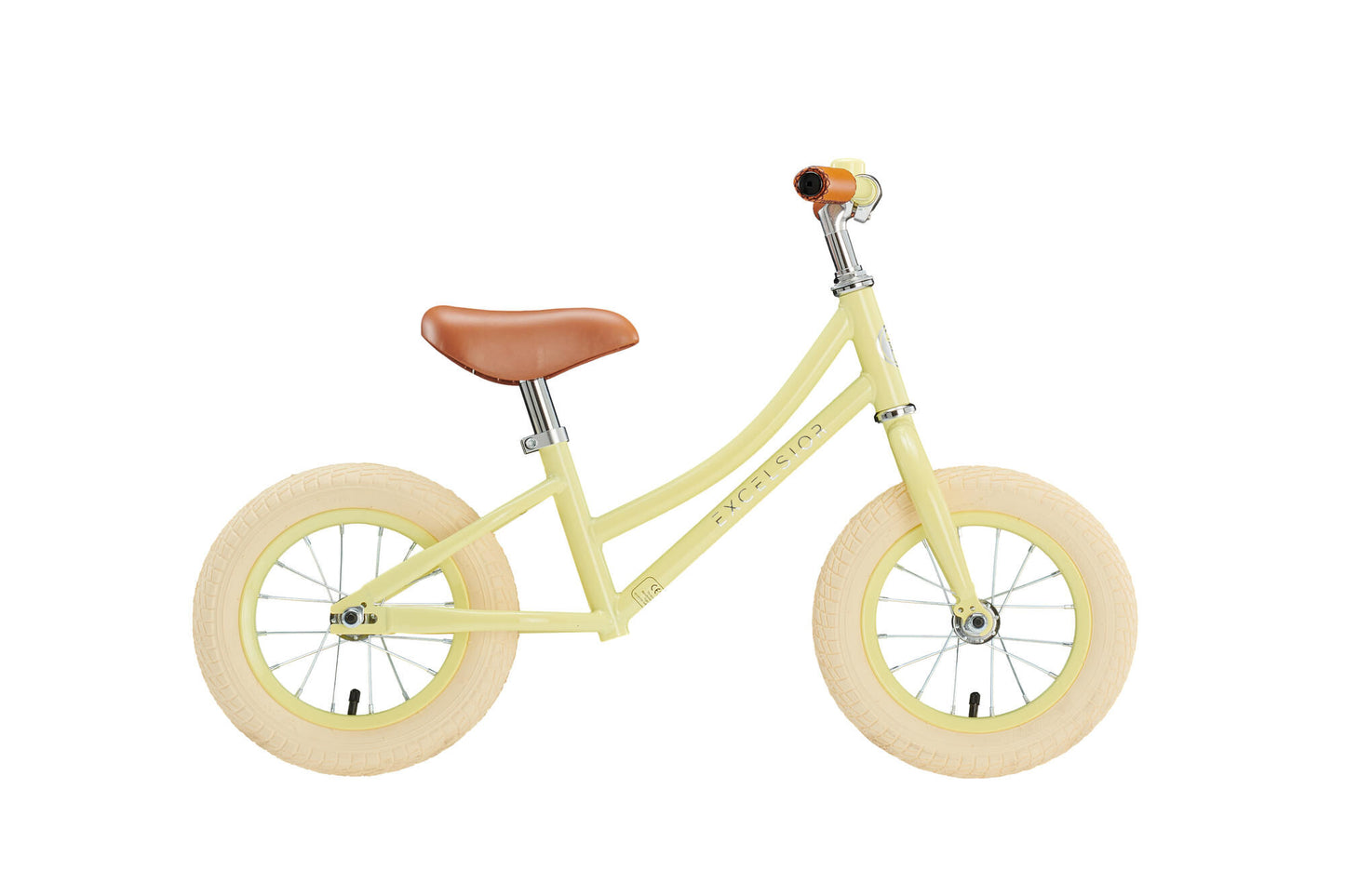 Excelsior Balance Bike Runner Retro Runner (#1) Excels. Retro 12 giallo chiaro