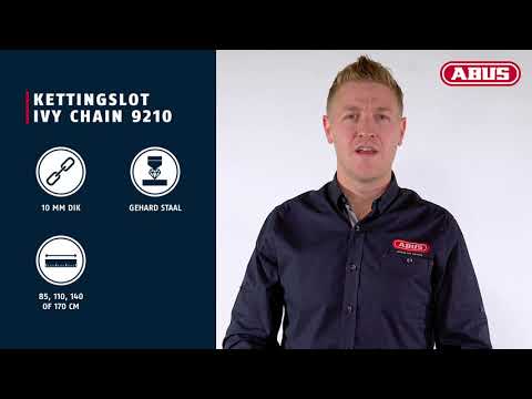 Abus Ivy Chain 9210 140 - Art3 - 140cm - Nero