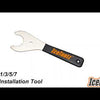 Clave de comerciantes ICETOOLZ 11C1 para HollowTech 2 16T