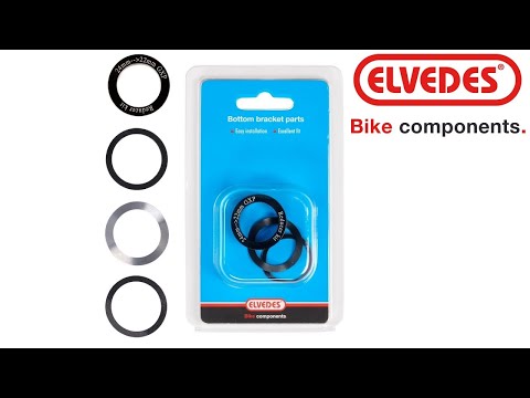 Reduceerset Elvedes - trapas verloop van 24 mm naar 22 mm GXP (4 delig)