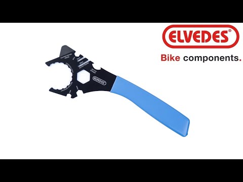 adaptador multiherramienta para freno de disco y bloqueo central negro