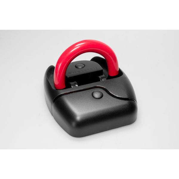 Trelock BA 660 Ancla de piso - Negro, acero templado de 14 mm, Art4