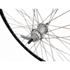 Ruota posteriore 28 1 4 pollici - mozzo freno preferito - cerchio zac2000 (nero argento)