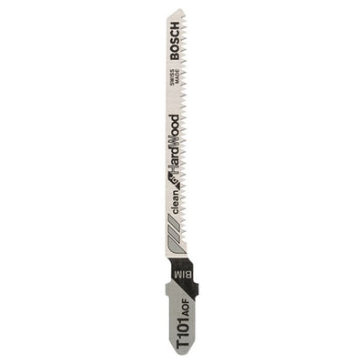 Bosch accesorios hoja de sierra de calar t 101 aof clean para madera dura 5 piezas - 2608634233
