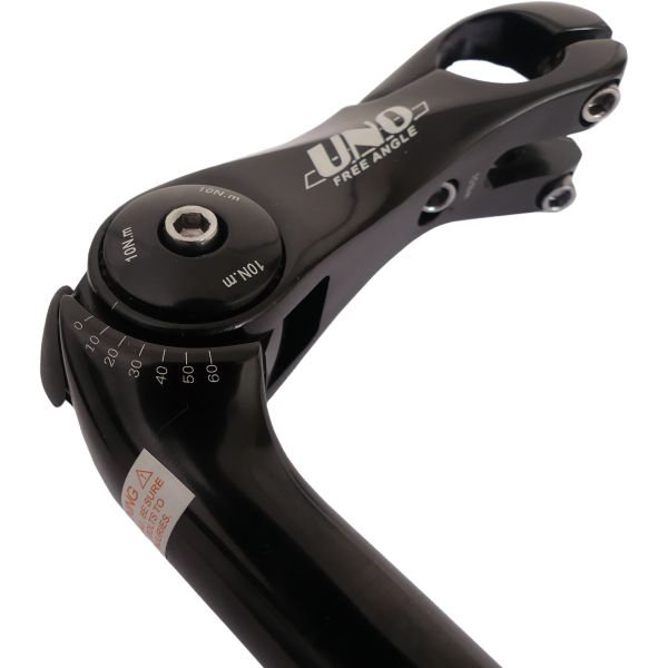 Stem adjustable 110mm x 22.2mm, black