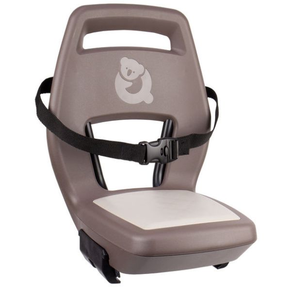 Asiento trasero de Qibbel junior 6+ portador de equipaje negro marrón claro