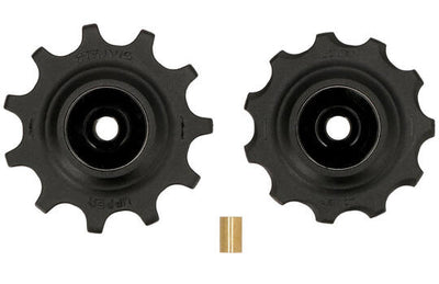 Trivio - derailleurwieltjes 11 11t chromo lagers