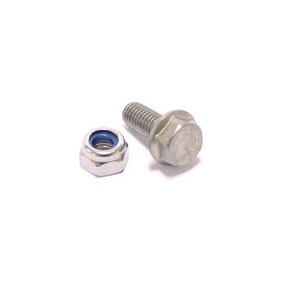 Bullone parafango M5X12 in acciaio inox + controdado (P50)