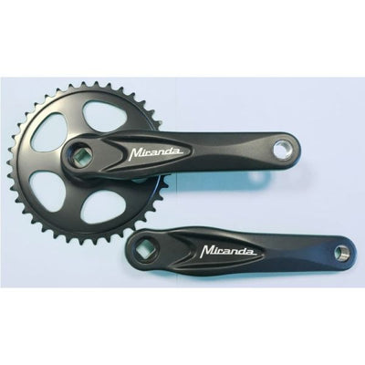 Miranda Cranket Alfa 1, 38T 3 32 "170 mm negro