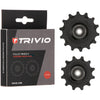 Trivio - derailleurwieltjes 12 14t chromo lagers