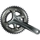 Shimano Crankset 2 x 10 velocità Tiagra FC-4700 172,5 50-34T con asse cavo nero