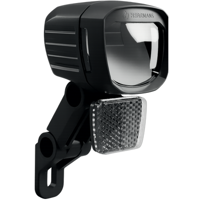 Herrmans koplamp nordic mr9 e-bike 190 lumen - zwart