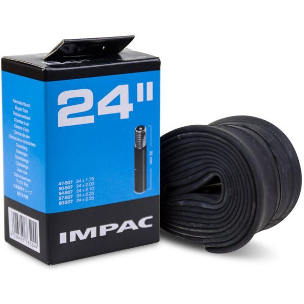 Impac Binnenband (by Schwalbe) AV24 24x1.5 2.35 ETRTO 40 60-507 , Ventiel: auto schrader 35mm