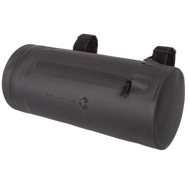 Messingschlager stuurtas m-wave rough ride ii 3 liter - zwart