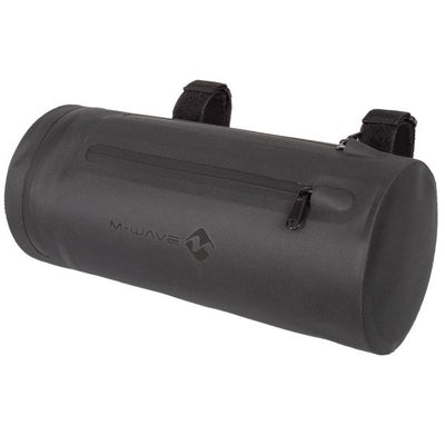 M -onda manillar bolsa áspera II 3 litros - negro