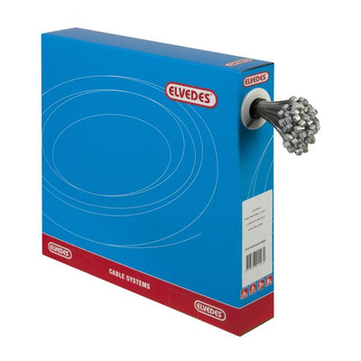 Cables internos de freno Elvedes 2250mm acero inoxidable Slick Ø1.5mm T-pezón (100 piezas)