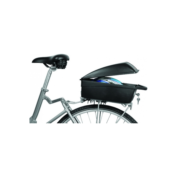 Top Case PoliSport Luxury - Negro (ensamblaje fijo en el transportista)