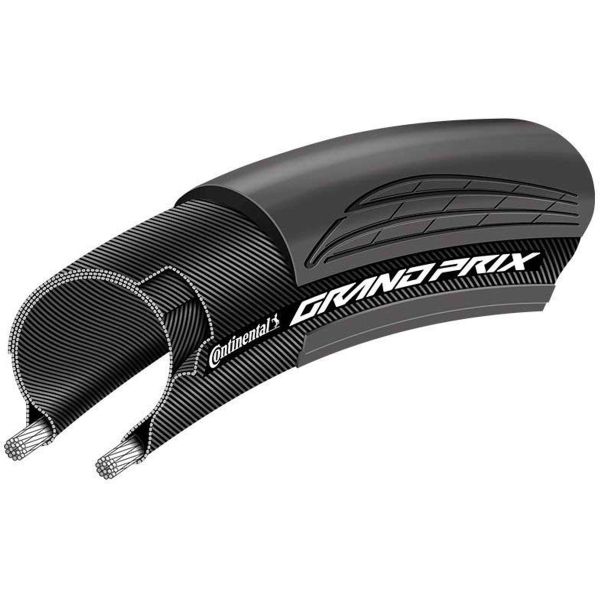 Continental Grand Prix - Racing Bike Band 700X23C - Banda di filo - Nero