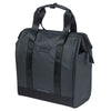 Basil borsa grand tarpaulin shopper nero mik ganci | 23 l