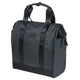 Basil borsa grand tarpaulin shopper nero mik ganci | 23 l