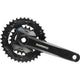 Shimano Crankset 2x 7 8 velocità FC-M315-2 con braccio a manovella da 175 mm 36 x 22t nero