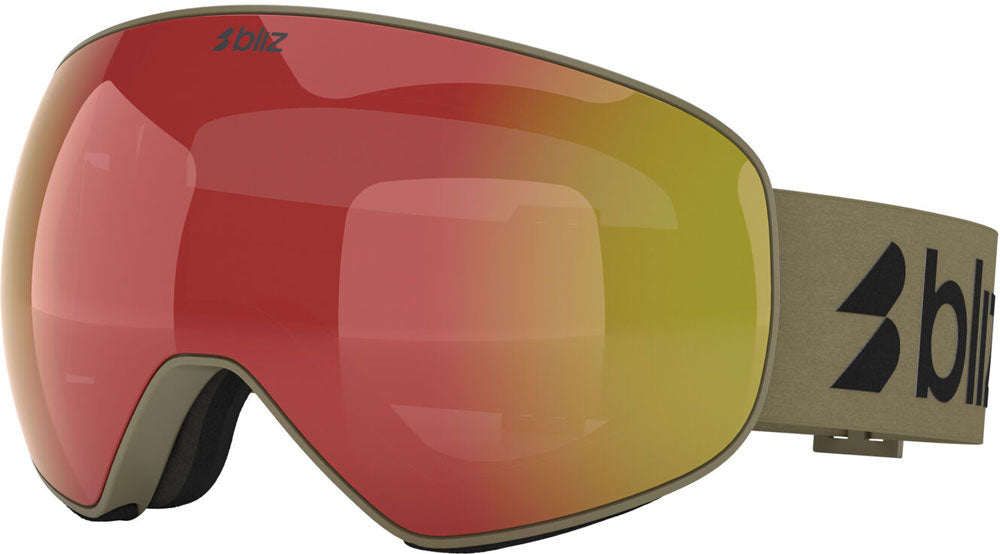 Bliz floz brown w red multi - gafas de esquí