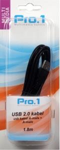 Enzo pro-1 cable USB a-macho -> a-macho 1,8 metros 9280210