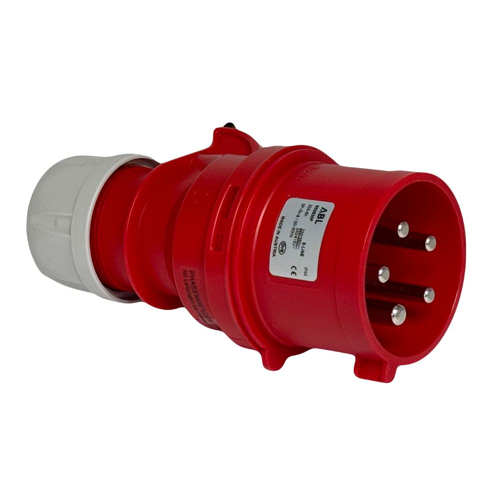 Enzo cee 5p 32a 400v stekker m. fasewisselaar 6316120
