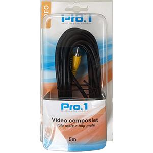 Enzo pro-1 tulp male -> tulp male video 5 meter composiet - 9234005