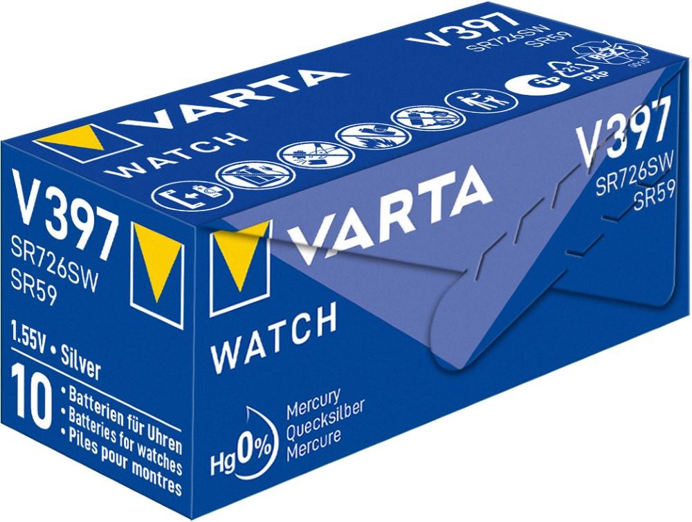 Varta 397 sr59 10 stuks in een doosje