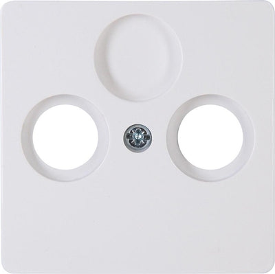 Kopp hk05 placa de cubierta blanca ártica para coaxial - 4621440